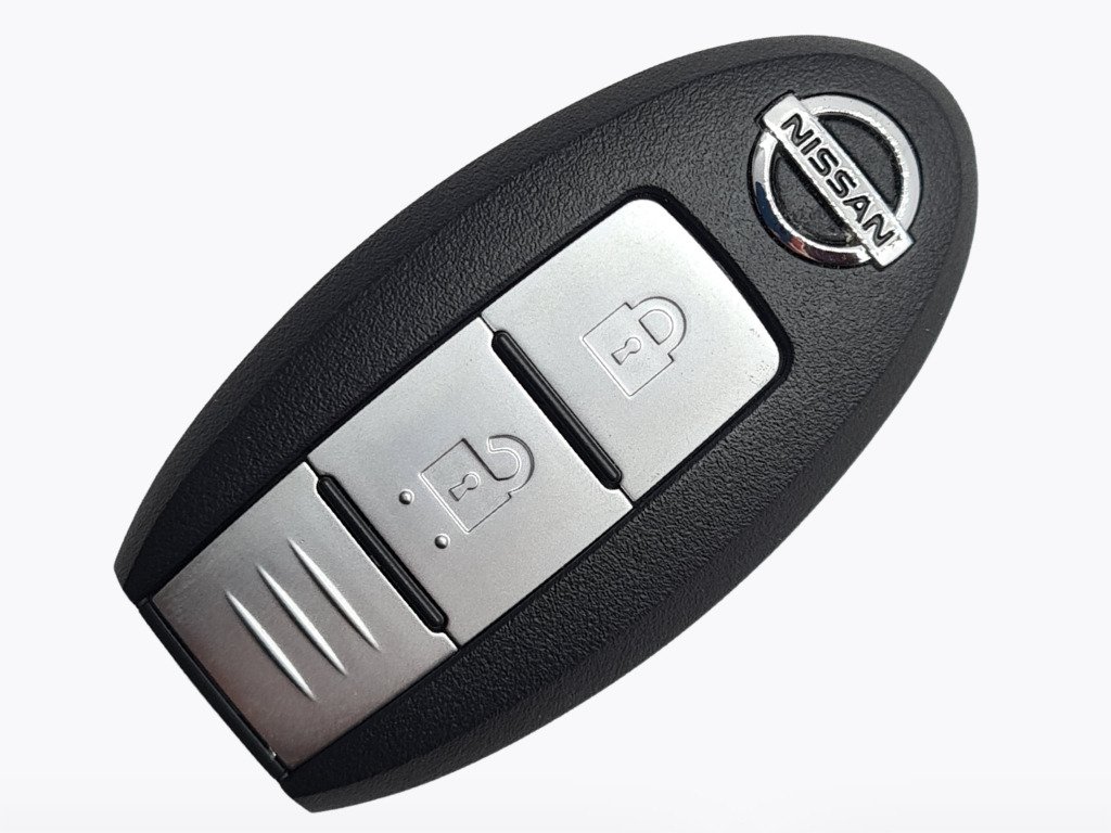 Корпус смарт ключа Nissan Tiida, Qashqai, Leaf та інші, 2 кнопки