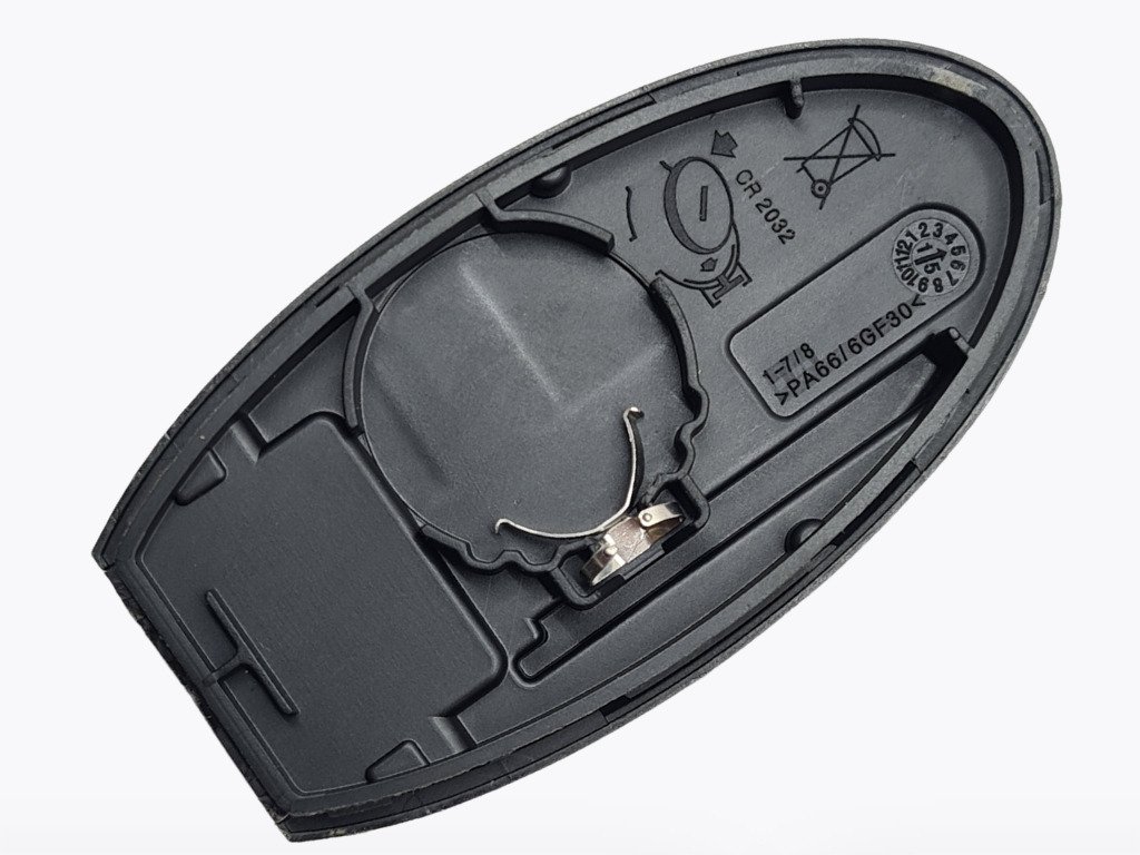 Корпус смарт ключа Nissan Teana, X-Trail, Qashqai, Pulsar, 3 кнопки, тип 2 - Зображення 3