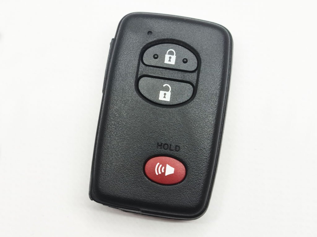 Корпус смарт ключа Toyota Rav4, Venza, Prius, Land Cruizer, 2+1 кнопки
