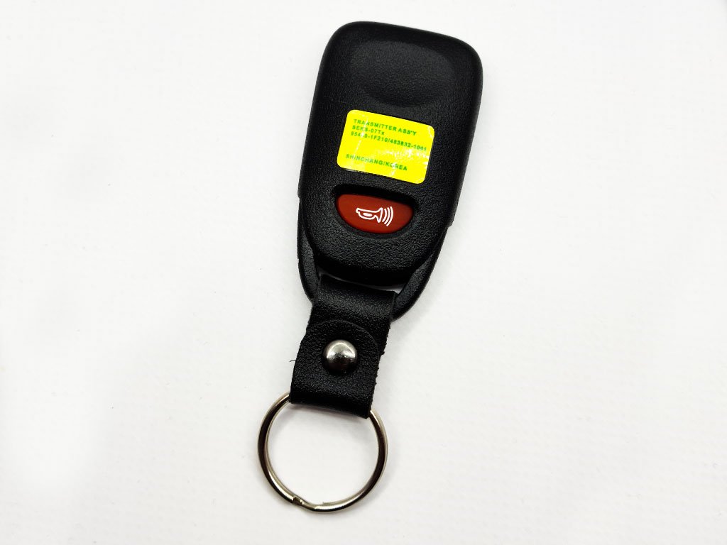 Корпус пульта Hyundai Santa Fe, Tucson, Terracan, 2+1 кнопки, без кріплення для батарейки - Зображення 2