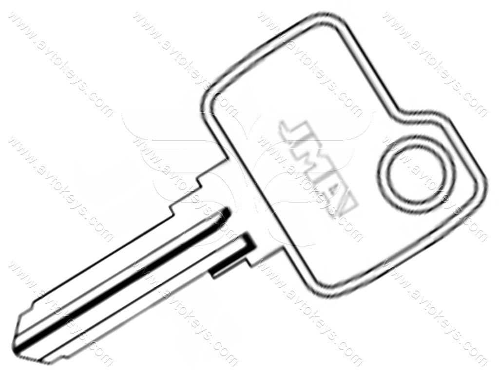 Заготовка ключа FAR-1D JMA