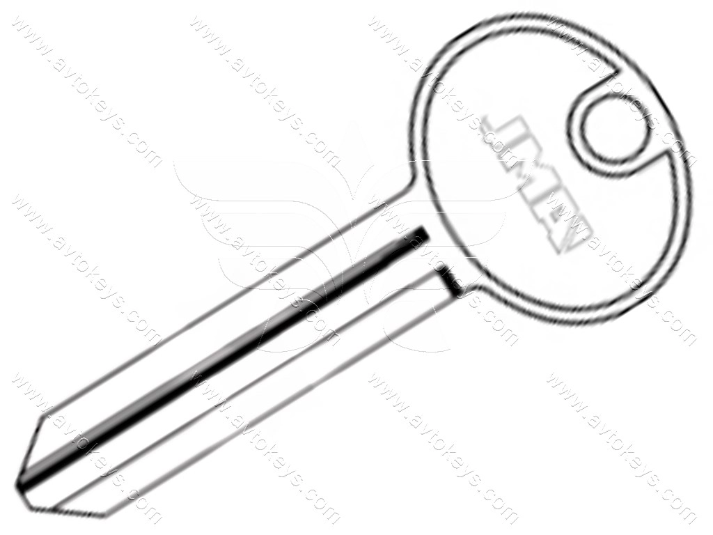 Заготовка ключа FO-3 JMA