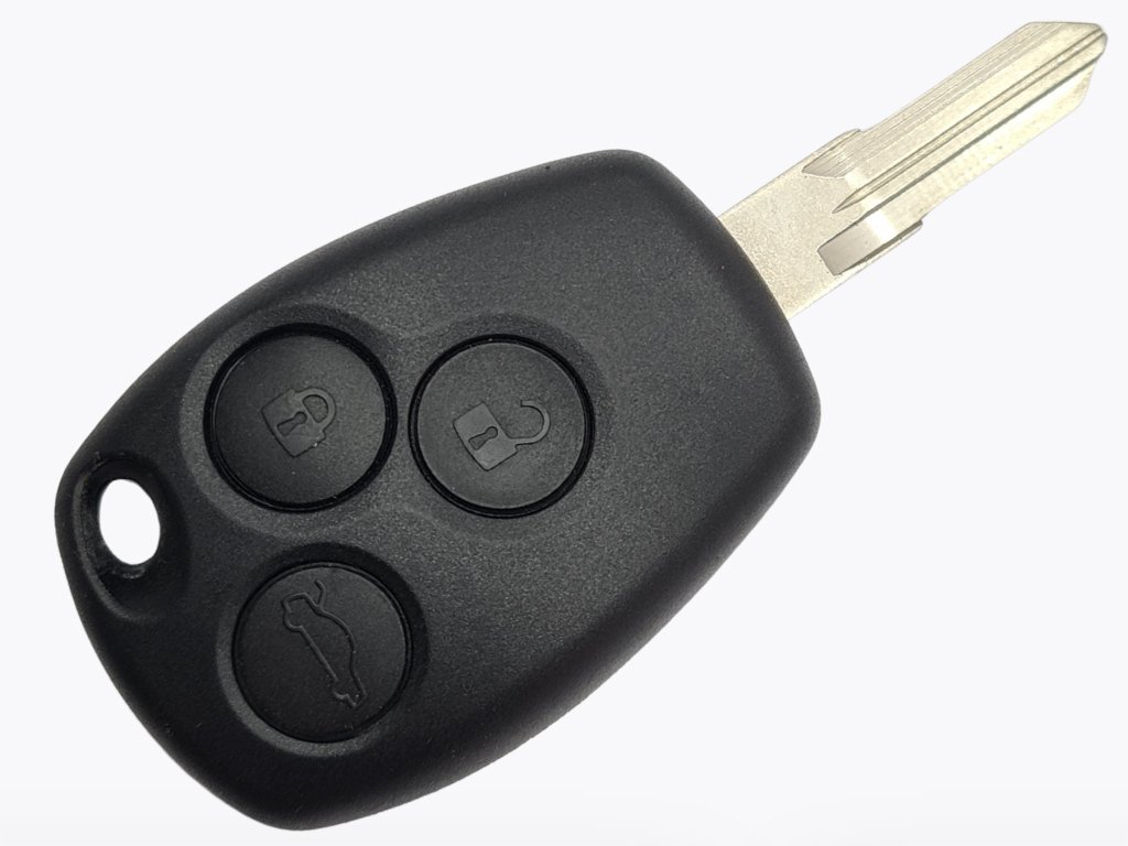 Корпус ключа Renault Kangoo, Traffic та інші, 3 кнопки, лезо VAC102