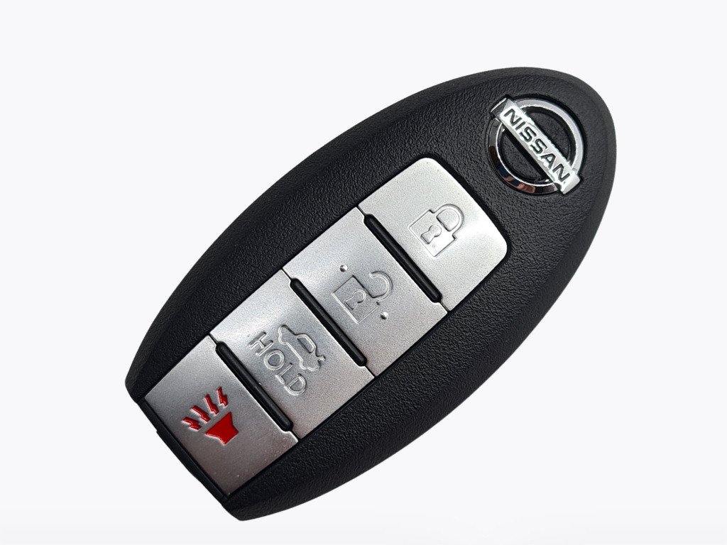 Корпус смарт ключа Nissan Sentra, Versa, Armada та інші, 3+1 кнопки, тип 1