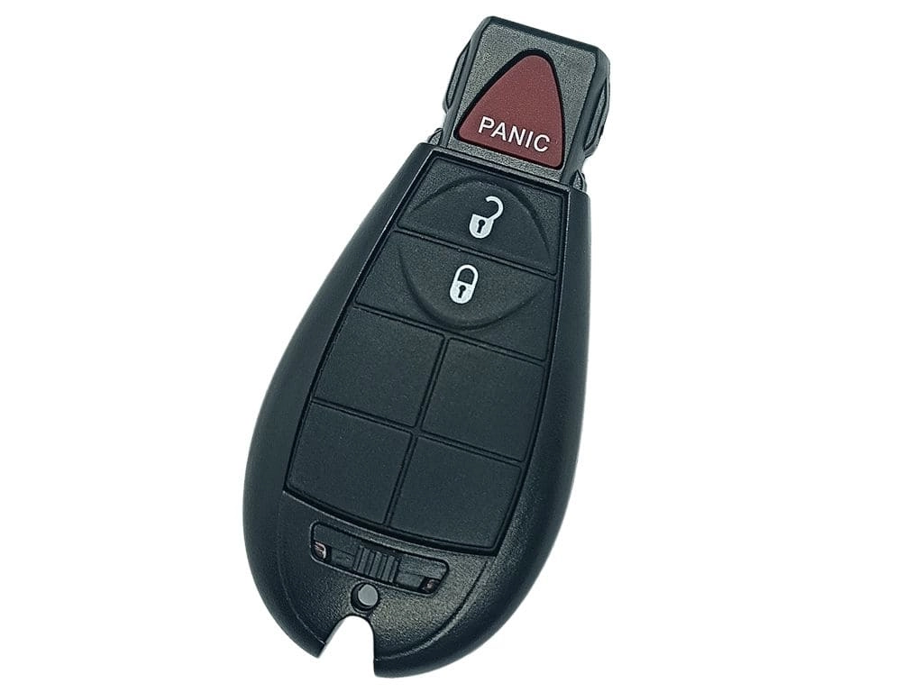 Корпус смарт ключа Chrysler, Dodge, Jeep, 2+1 кнопки