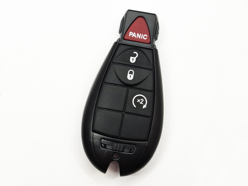 Корпус смарт ключа Chrysler, Dodge, Jeep, 3+1 кнопки