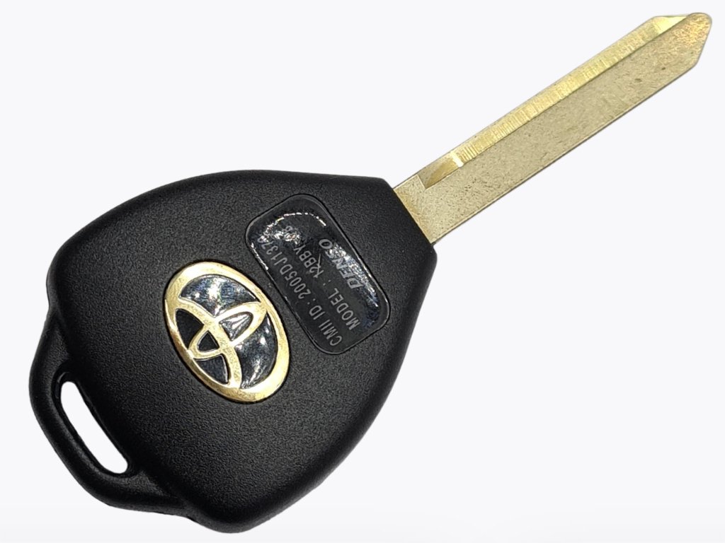 Корпус ключа Toyota Avensis та інші, 3 кнопки, лезо TOY47, лого - Зображення 2