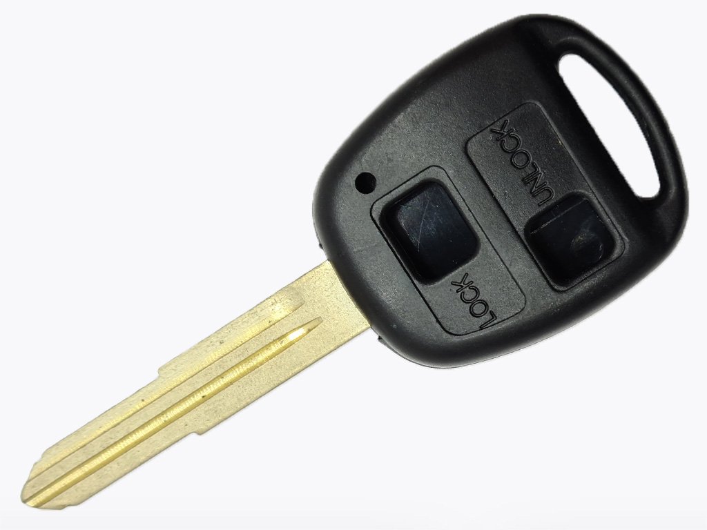 Корпус ключа Toyota Echo, Yaris, MR2 та інші, 2 кнопки, лезо TOY41R
