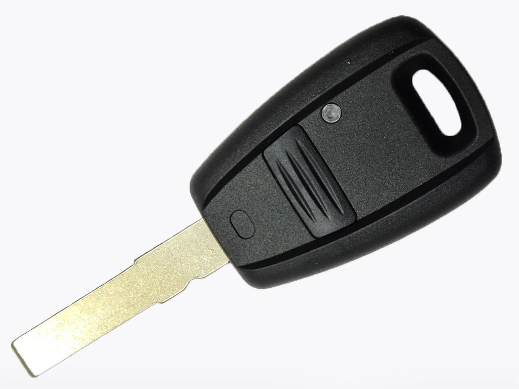 Корпус ключа Fiat Doblo, Ducato, Idea, Punto, Stilo, 1 кнопка, лезо SIP22 - Зображення 2