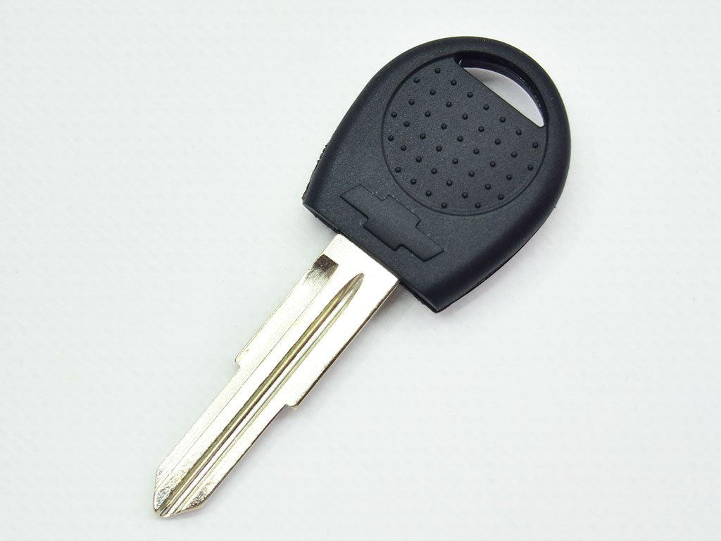 Корпус ключа з місцем під чіп Chevrolet, лезо DWO4R, лого, тип 2