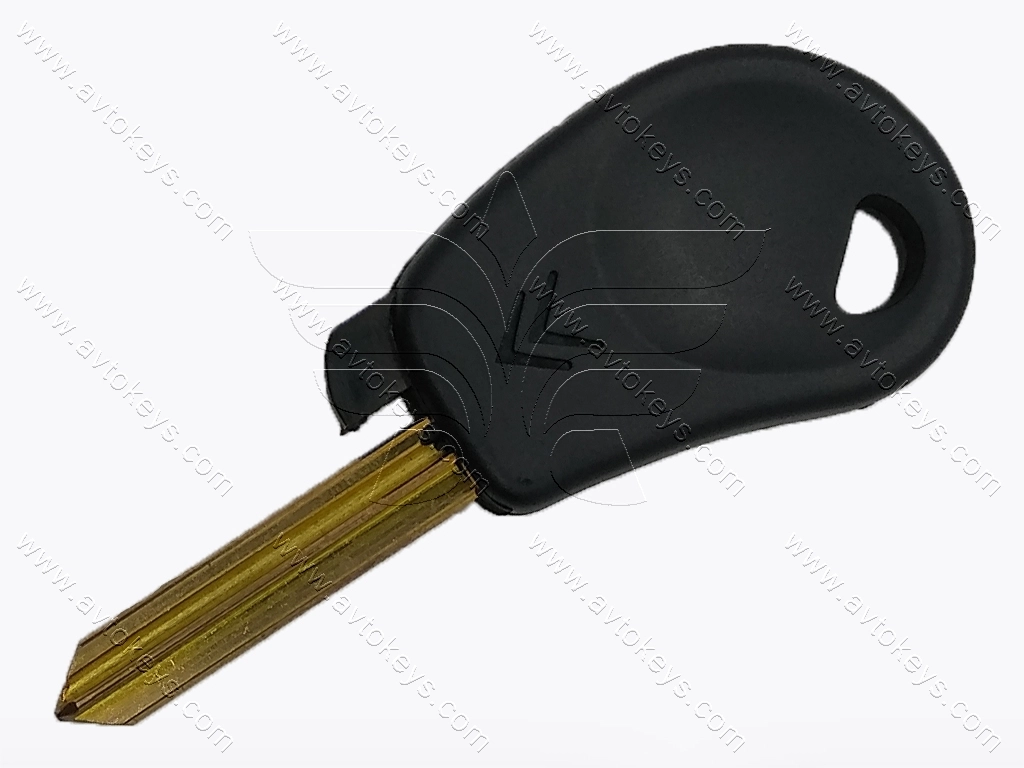 Корпус ключа з місцем під чіп Citroen Berlingo, C5, лезо SX9, тип 2