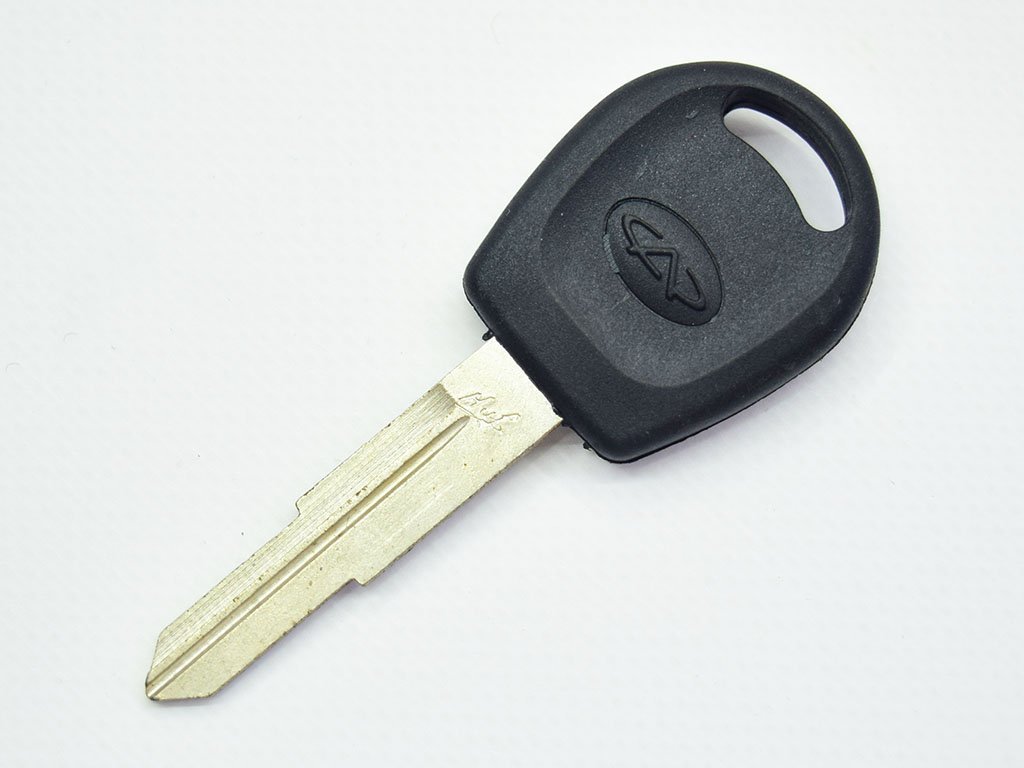 Корпус ключа з місцем під чіп Chery A13 (8CB) (Zaz Forza), лого