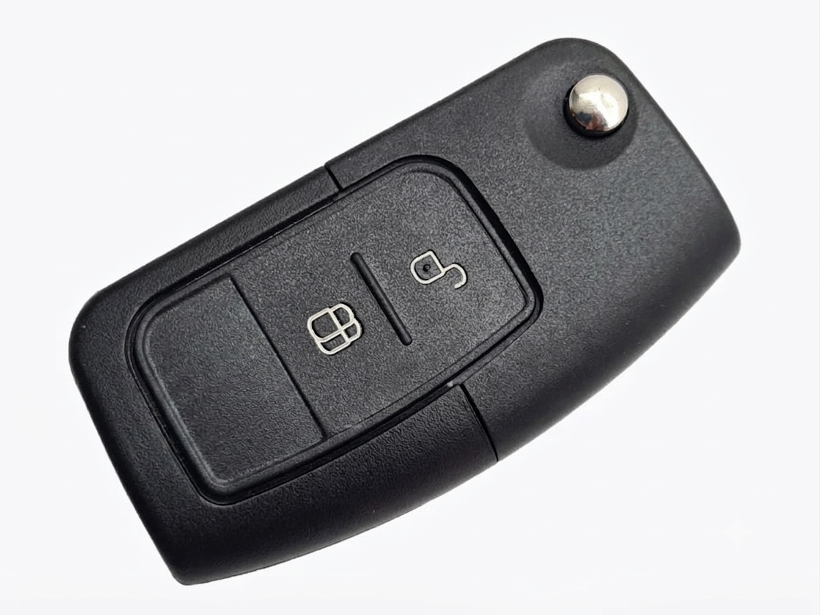 Корпус викидного ключа Ford Fiesta, Focus та інші, 2 кнопки, лезо HU101