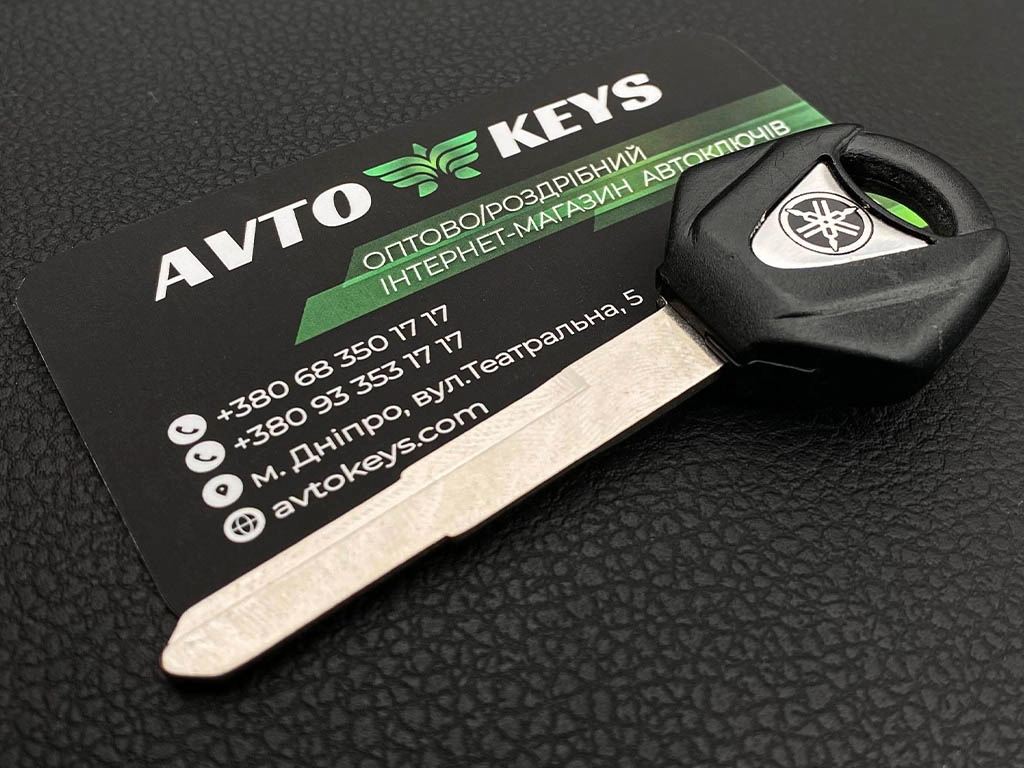 Корпус ключа з місцем під чіп Yamaha MT-01, MT-03, MT-07 та інші, лезо YH35R (довге лезо)