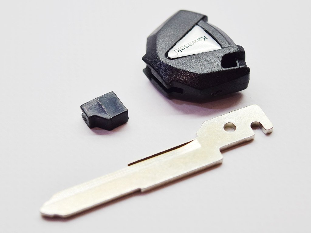 Корпус ключа з місцем під чіп Kawasaki, лезо KW16R, тип 2