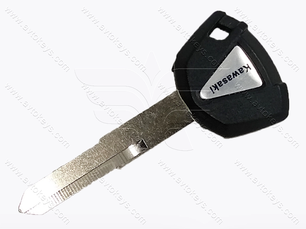 Корпус ключа з місцем під чіп Kawasaki NINJA ZX-14R, Kawasaki NINJA ZX-6R та інші, лезо KW16, тип 2