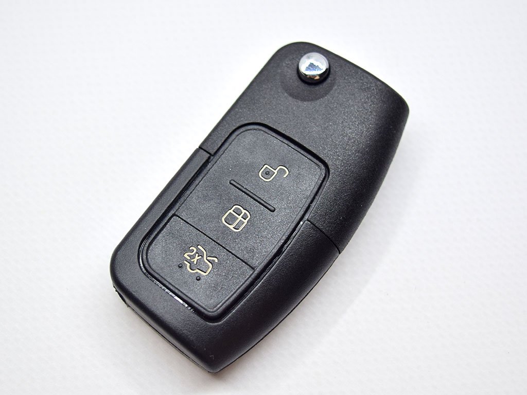 Викидний ключ Ford 433 Mhz, 4D-63 40bit, 3 кнопки, лезо FO21