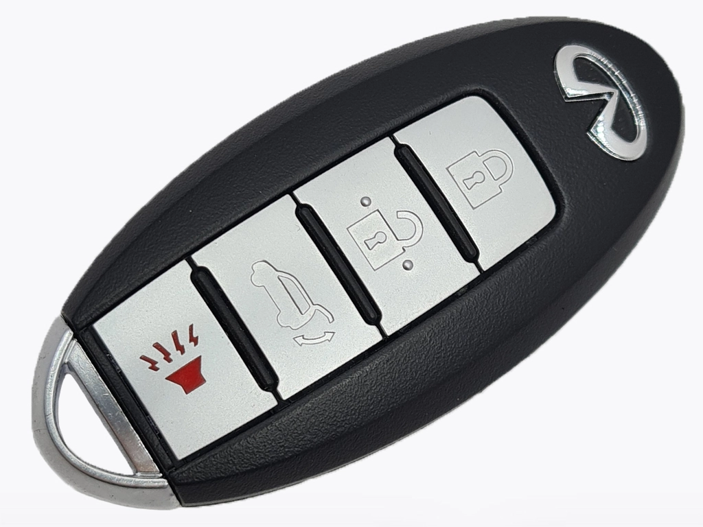 Смарт ключ Infiniti FX35, FX37, FX50, QX70, 315 Mhz, KR55WK49622, PCF7952A/ Hitag 2/ ID46, 3+1 кнопки, OEM