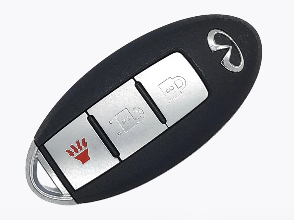 Смарт ключ Infiniti EX35, EX37, 433 Mhz, 5WK49674, PCF7952, 2+1 кнопки, Keyless Go