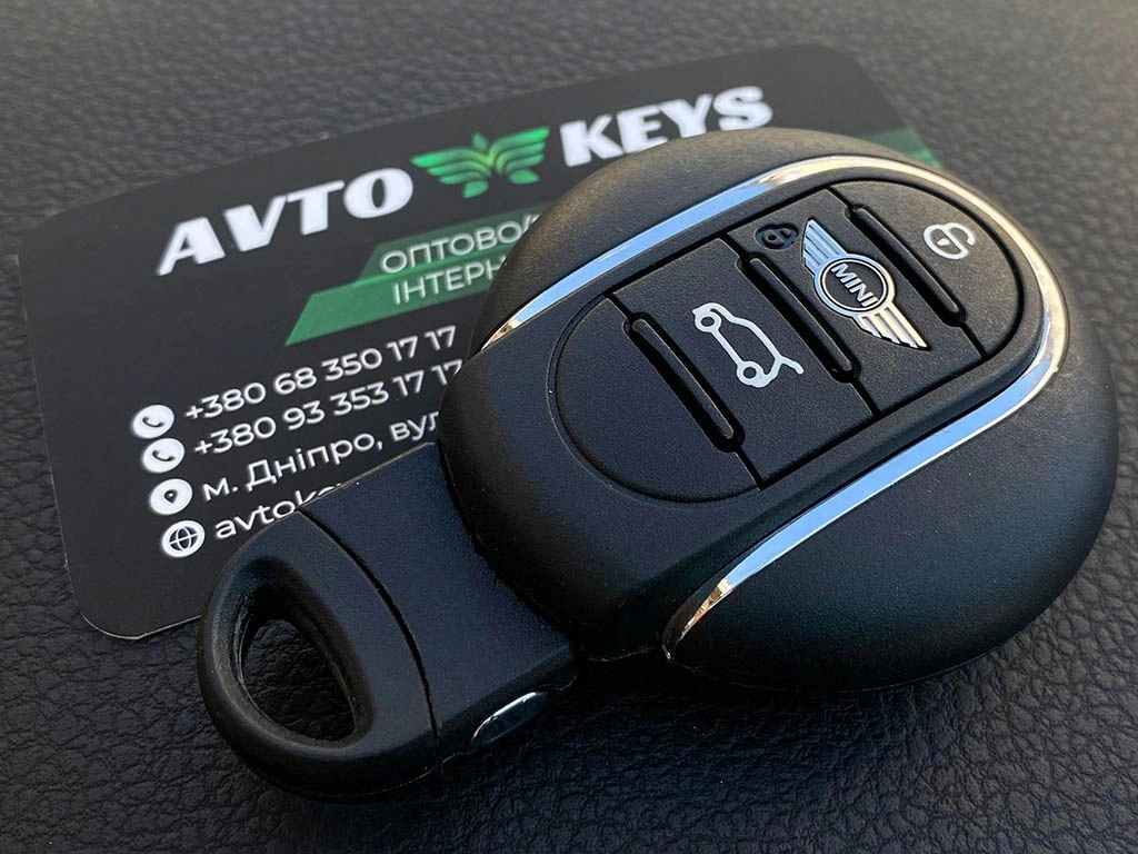 Смарт ключ Mini Cooper Clubman та інші, Америка, 315 Mhz, PCF7953P/ Hitag Pro/ ID49, 3 кнопки