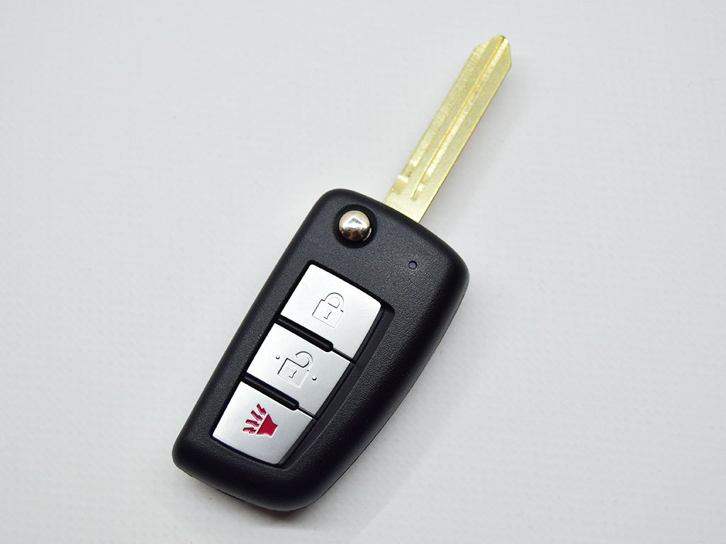 Викидний ключ Nissan Rogue, 434 Mhz, Америка, CWTWB1G767, PCF7961M/ Hitag Aes/ ID4A, 2+1 кнопки, лезо NSN14 - Зображення 3