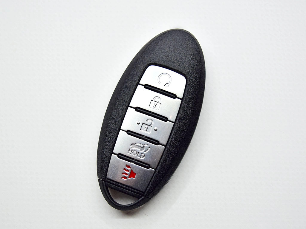 Смарт ключ Nissan Rogue, Америка, 433.92 Mhz, KR5S180144106, PCF7953M/ Hitag Aes/ ID4A, 4+1 кнопки