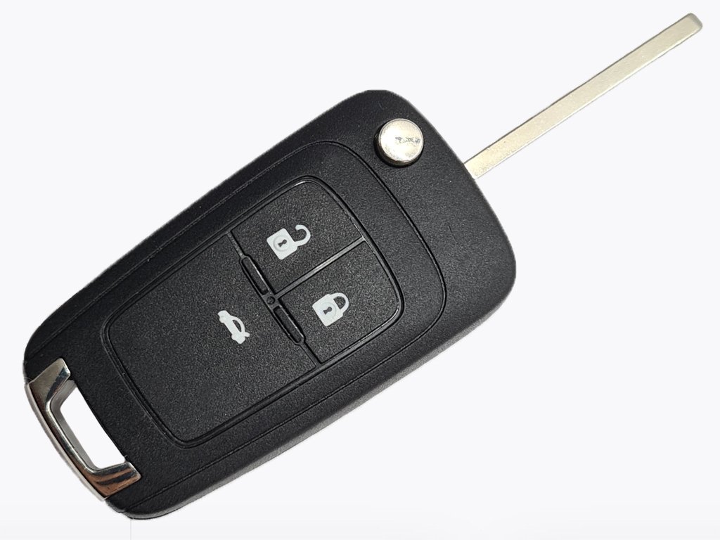 Викидний ключ Opel Insignia, Corsa, Astra, 433 Mhz, 5WK50079, PCF7937E/ Hitag 2/ ID46, 3 кнопки, лезо HU100, OEM - Зображення 3