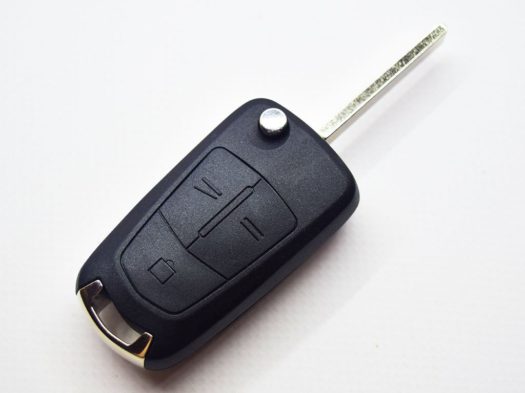 Викидний ключ Opel Vectra C, 434 Mhz, PCF7946A/ Hitag 2/ ID46, 3 кнопки, лезо HU100 — изображение 3