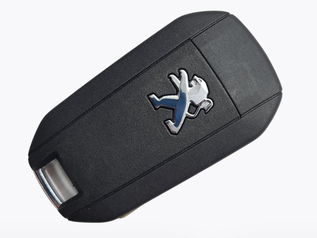 Викидний ключ Peugeot 2008, 308, 301, 208, 433 Mhz, 5FA010, PCF7941A/ Hitag 2/ ID46, 3 кнопки, лезо HU83 - Зображення 4