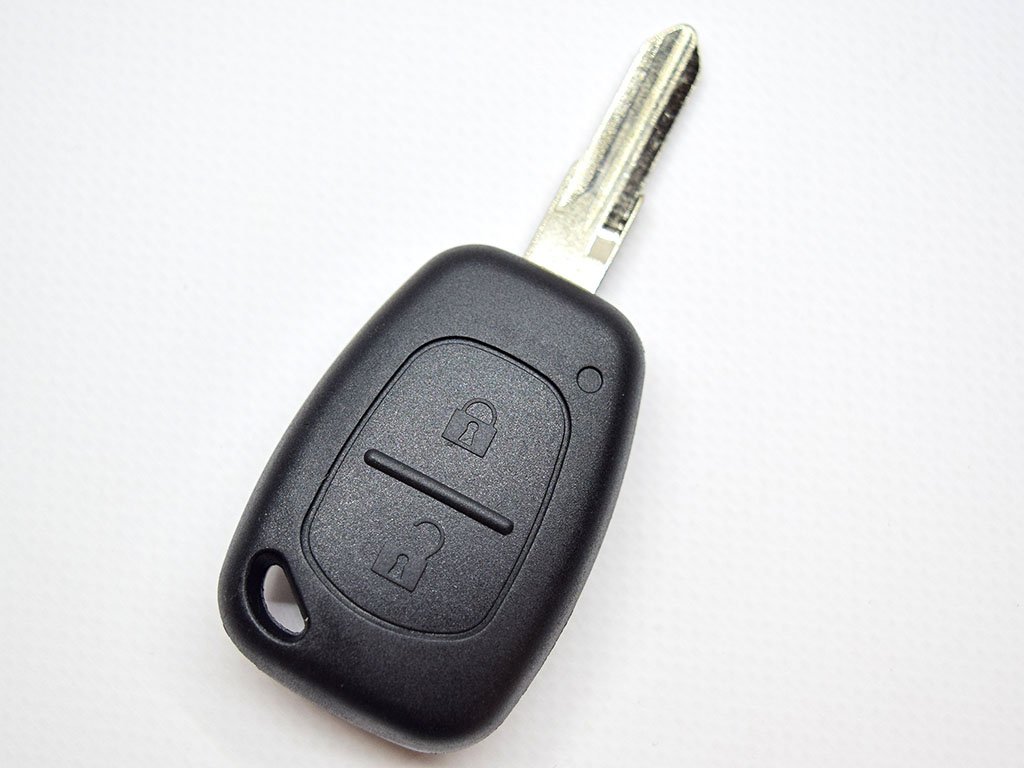 Ключ Renault Traffic, Master та інші, 433 Mhz, ID46/ PCF7946, 2 кнопки, лезо VAC102