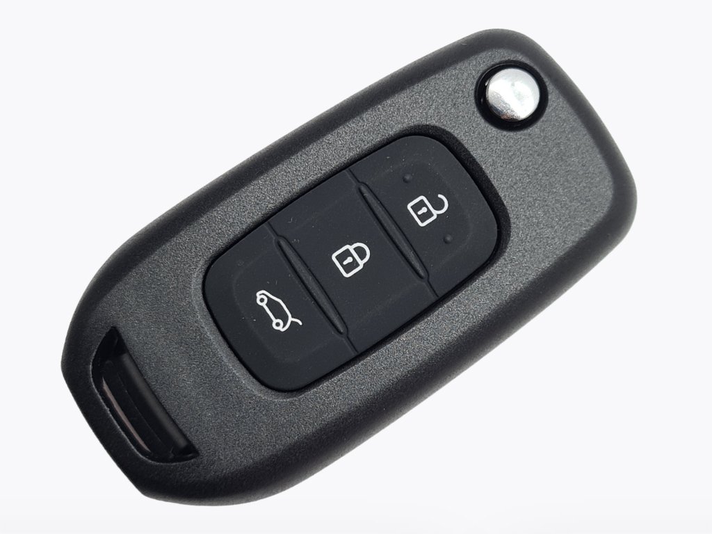 Викидний ключ Renault Symbol, Megane, Captur та інші, 433 Mhz, CWTWB1G767, PCF7961M/ Hitag AES/ ID4A, лезо VA2, 3 кнопки