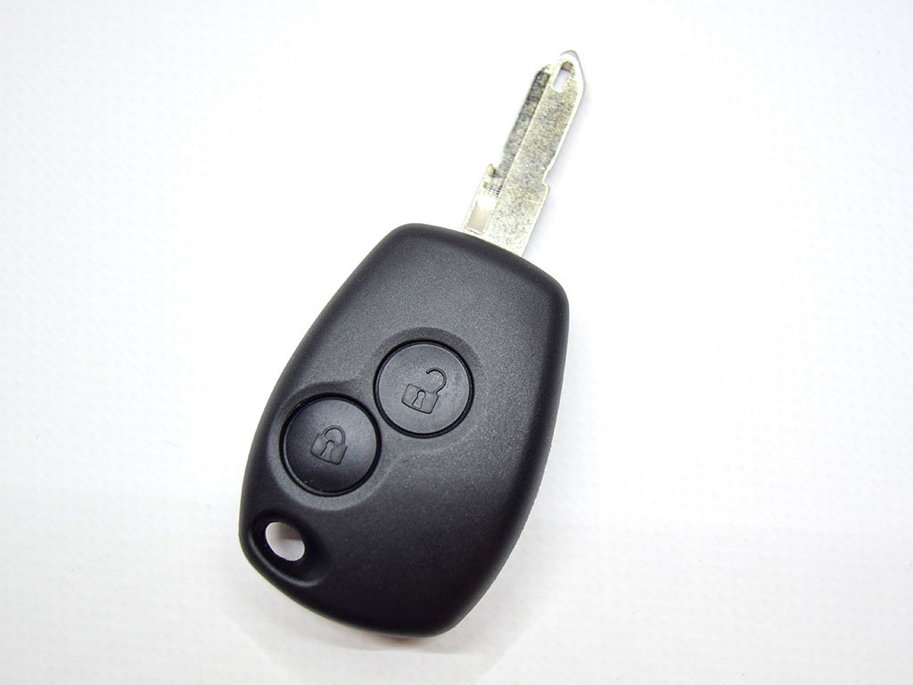 Ключ Renault Clio III, Modus, Kangoo, 433 Mhz, PCF7947A/ Hitag 2/ ID46, 2 кнопки, лезо NE73