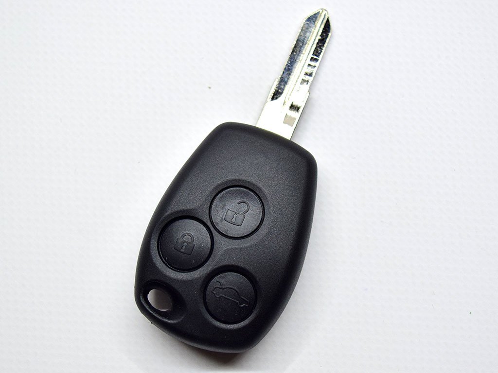 Ключ Renault, 433 Mhz, PCF7947A/ Hitag 2/ ID46, 3 кнопки, лезо VAС102