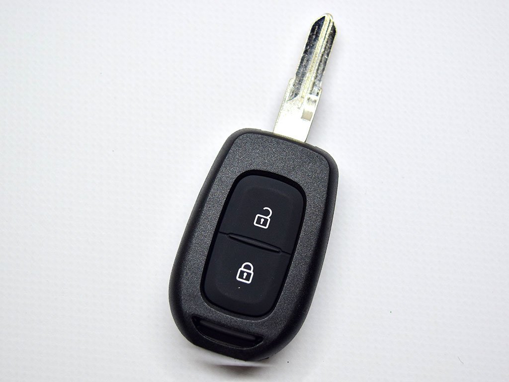 Ключ Renault Sandero, Lodgy, Dokker, Duster, 433 Mhz, PCF7961M/ Hitag AES/ ID4A, 2 кнопки, лезо VAC102