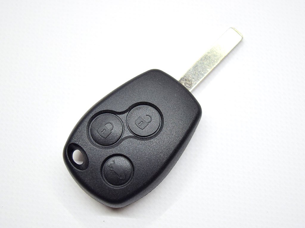 Ключ Renault Trafic, Twingo, Symbol, 433 Mhz, PCF7961M/ Hitag AES/ ID4A, 3 кнопки, лезо VA2