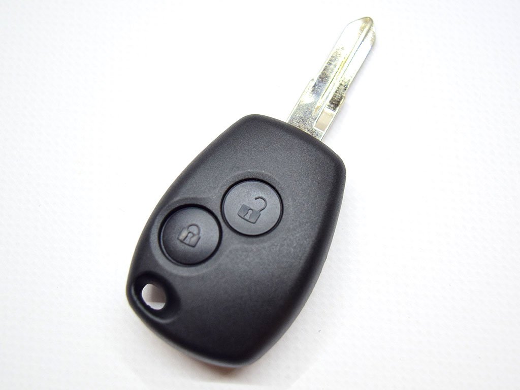 Ключ Renault Logan, Logan, Duster та інші, 433 Mhz, PCF7961M/ Hitag AES/ ID4A, 2 кнопки, лезо VAC102