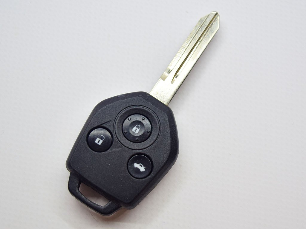 Ключ Subaru Forester, Outback, Legacy, 433 Mhz, ID4D-62, 3 кнопки, лезо NSN14