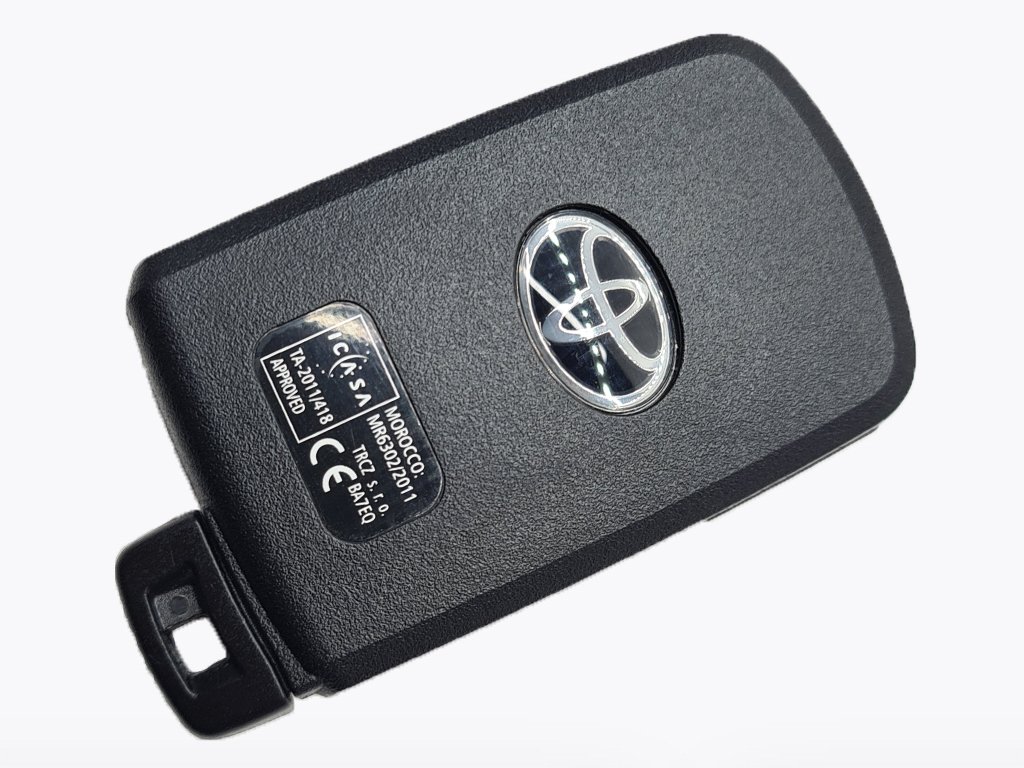 Смарт ключ Toyota Auris, Yaris, 433Mhz, BA7EQ Pg1:88, H-chip, 2 кнопки - Зображення 2