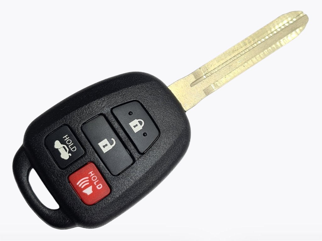 Ключ Toyota Camry, 315 Mhz, HYQ12BDM, G-чіп, 3+1 кнопки, лезо TOY43