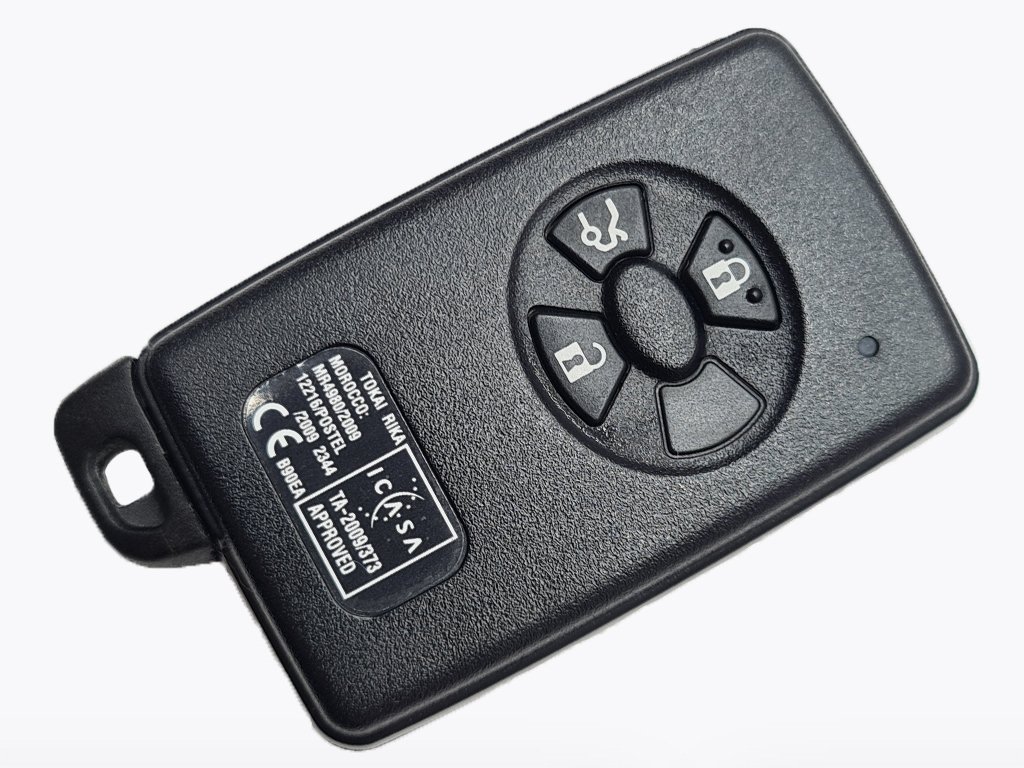 Смарт ключ Toyota Corolla, Vios, 433Mhz, B90EA Pg1:98, G-chip, 3 кнопки