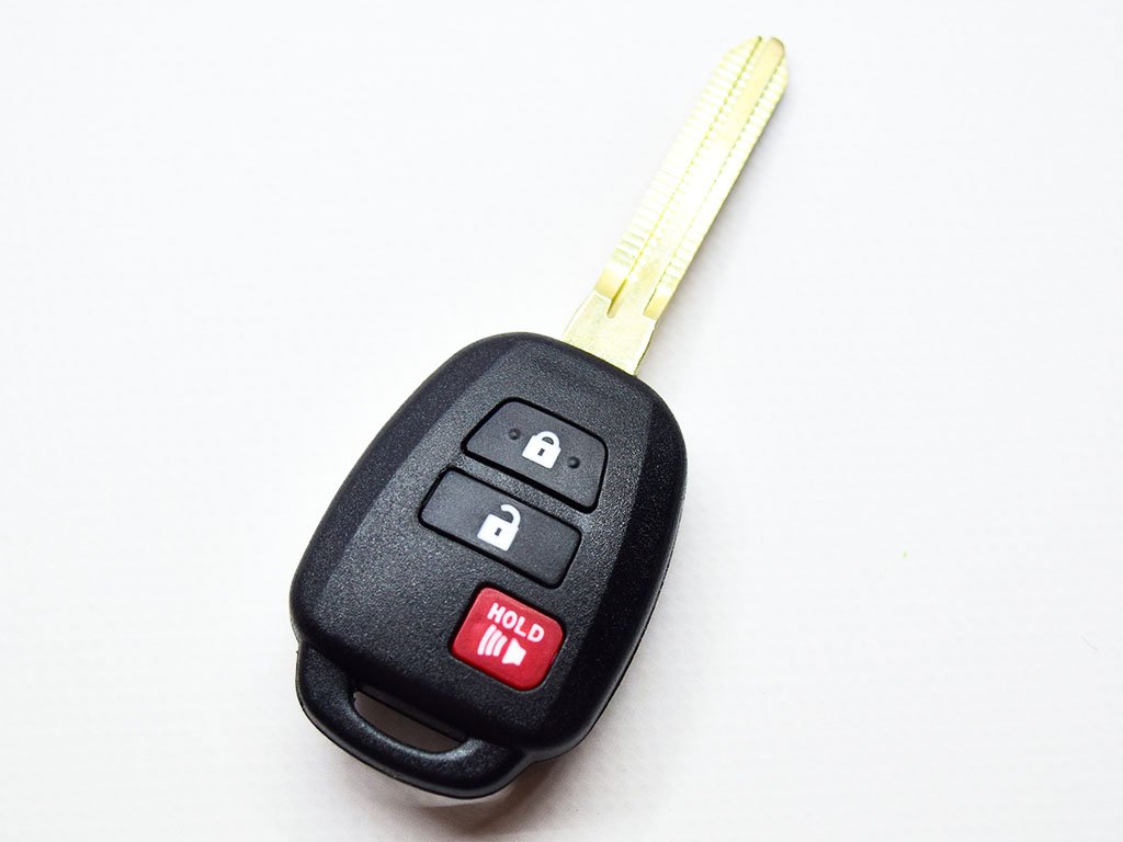 Ключ Toyota Rav4, Highlander та інші, 315 Mhz, GQ4-52T, H-чіп, 2+1 кнопки, лезо TOY43
