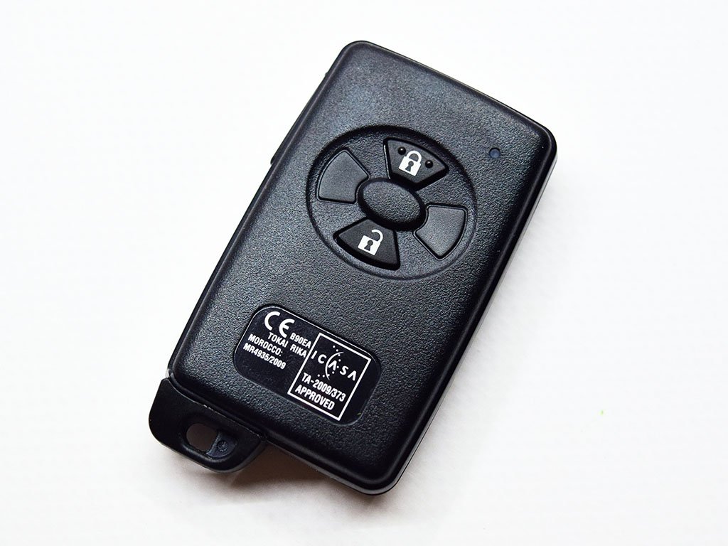 Смарт ключ Toyota Rav4, 433Mhz, B90EA Pg1:98, G-chip, 2 кнопки