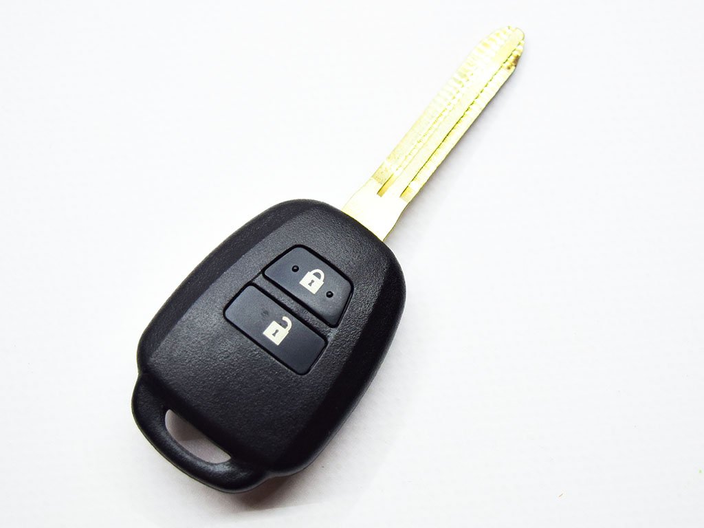 Ключ Toyota Yaris, 433 Mhz, B71TA, H-chip, 2 кнопки, лезо TOY43