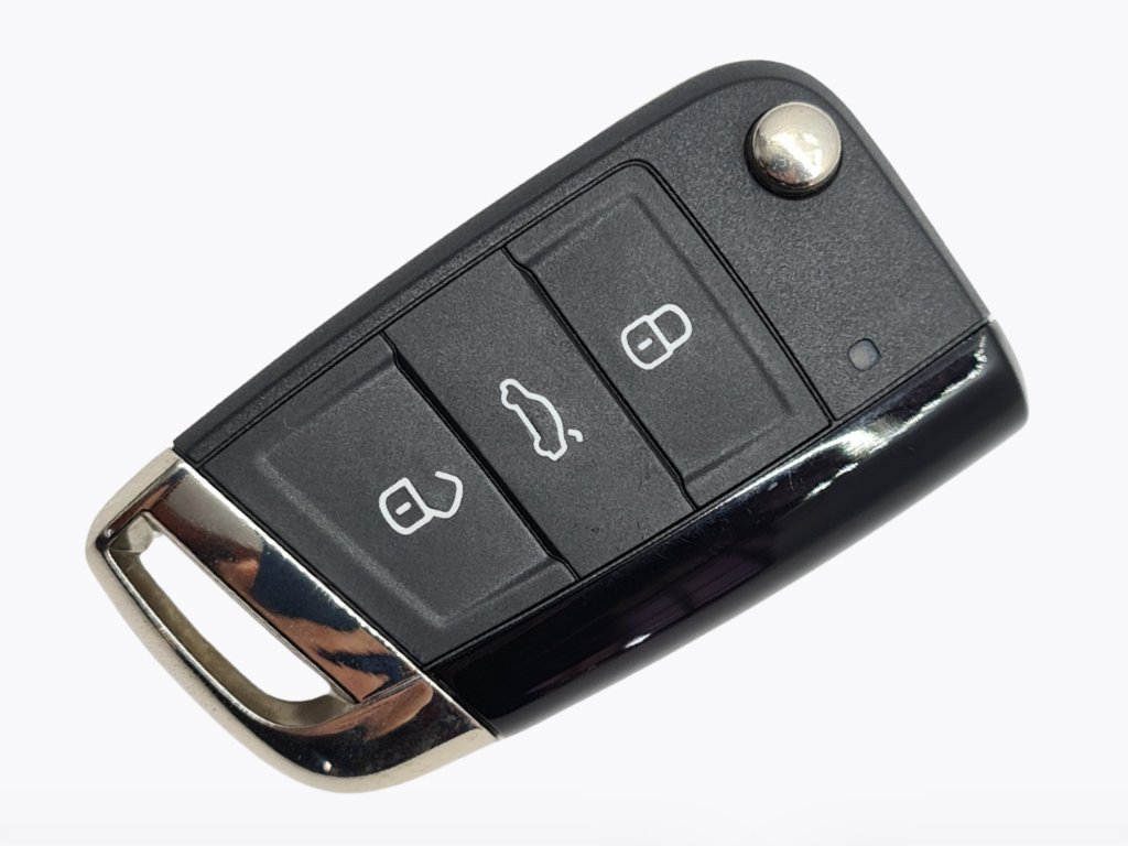 Викидний ключ Volkswagen Passat, 433 Mhz, 56D 959 753, ID49/ Megamos AES/ MQB, 3 кнопки