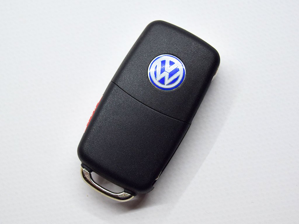 Викидний ключ Volkswagen Touareg, Phaeton, 315 Mhz, PCF7946A/ Hitag 2/ ID 46, 3+1 кнопки - Зображення 3