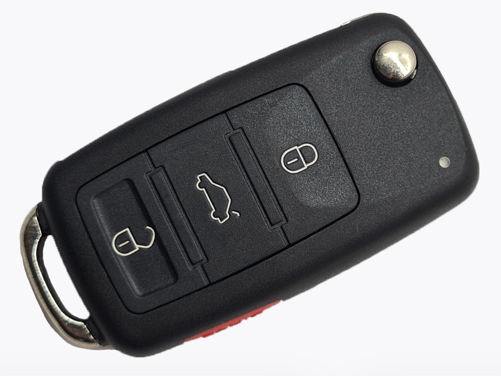 Викидний ключ Volkswagen Touareg, 315 Mhz, PCF7942/ Hitag 2/ ID 46, 3+1 кнопки, Keyless GO