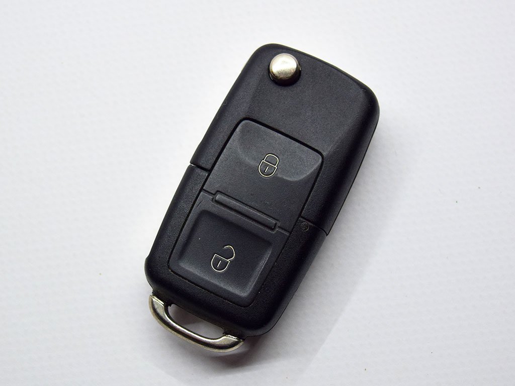 Викидний ключ Volkswagen, Skoda, Seat, 433 Mhz, 1J0 959 753 AG, ID48, 2 кнопки