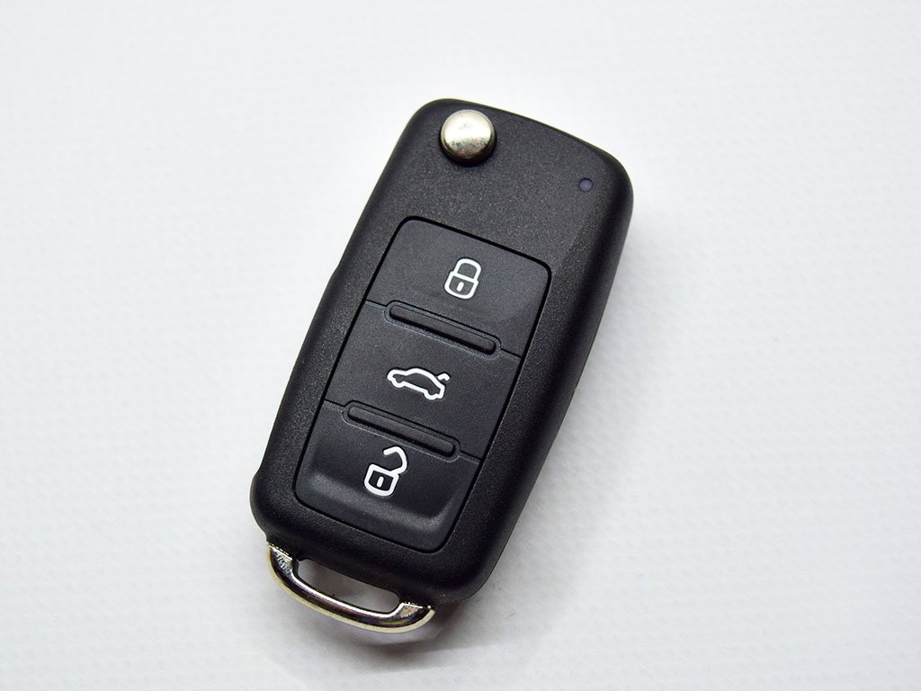 Викидний ключ Volkswagen, Skoda, Seat, 433 Mhz, ID48, 5K0 837 202 AD, 3 кнопки, OEM