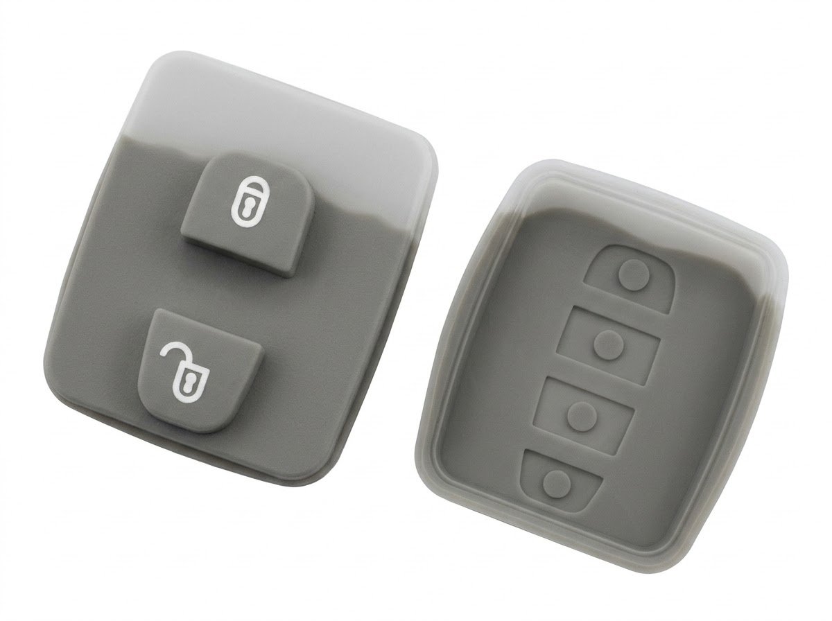 Chevrolet кнопки (гумові) для ключа, 2 кнопки