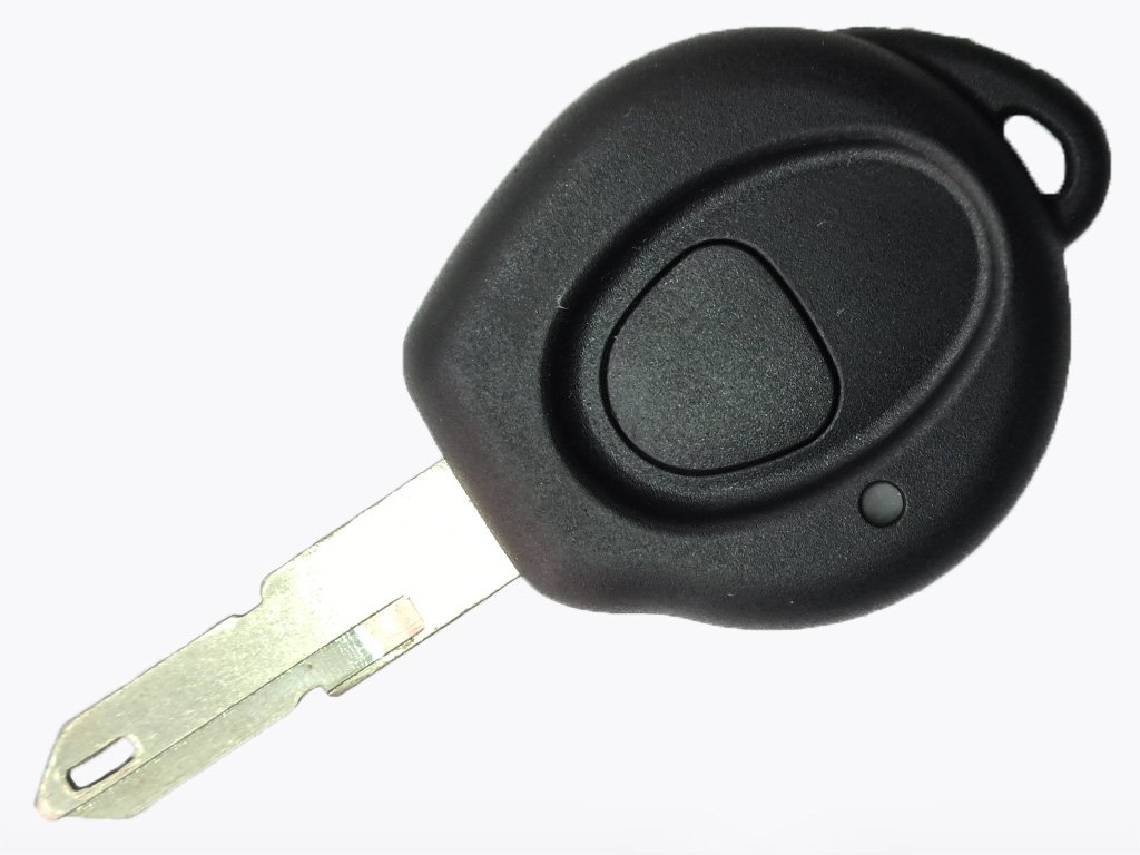 Корпус ключа Peugeot 206, 1 кнопка, лезо NE72